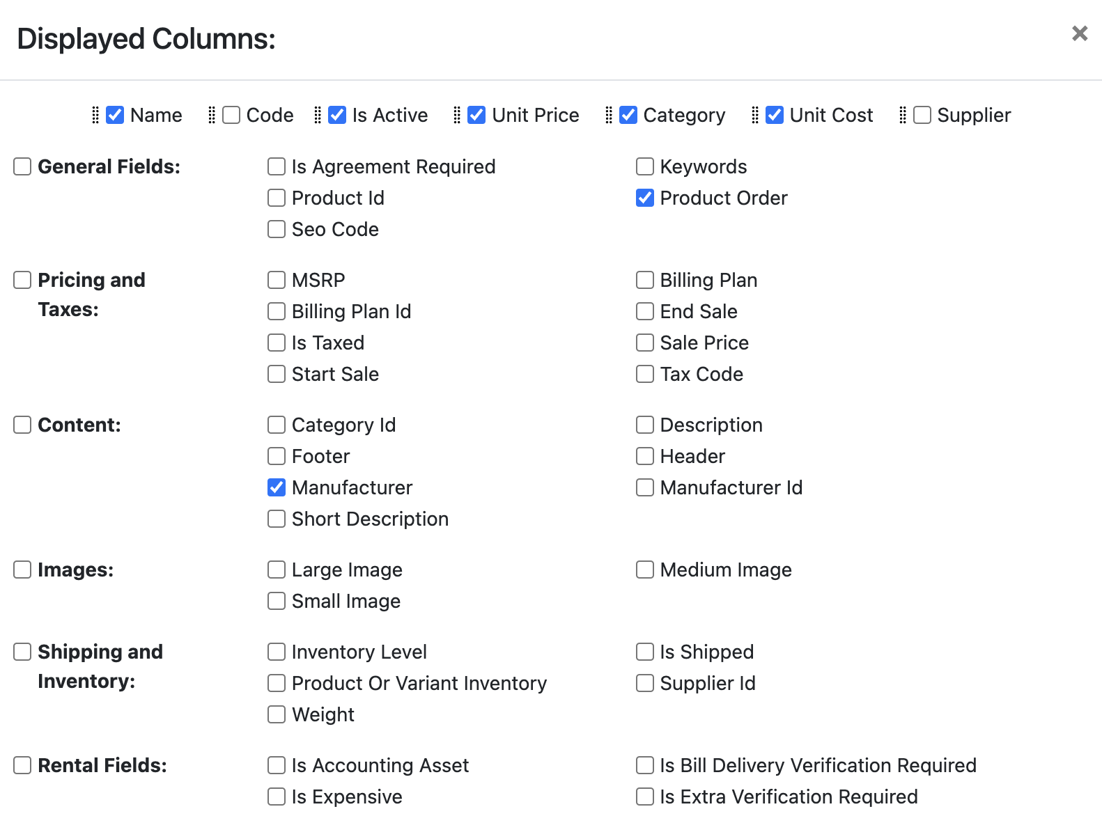 Administrator Grid Screens - SoftSlate Cloud Platform