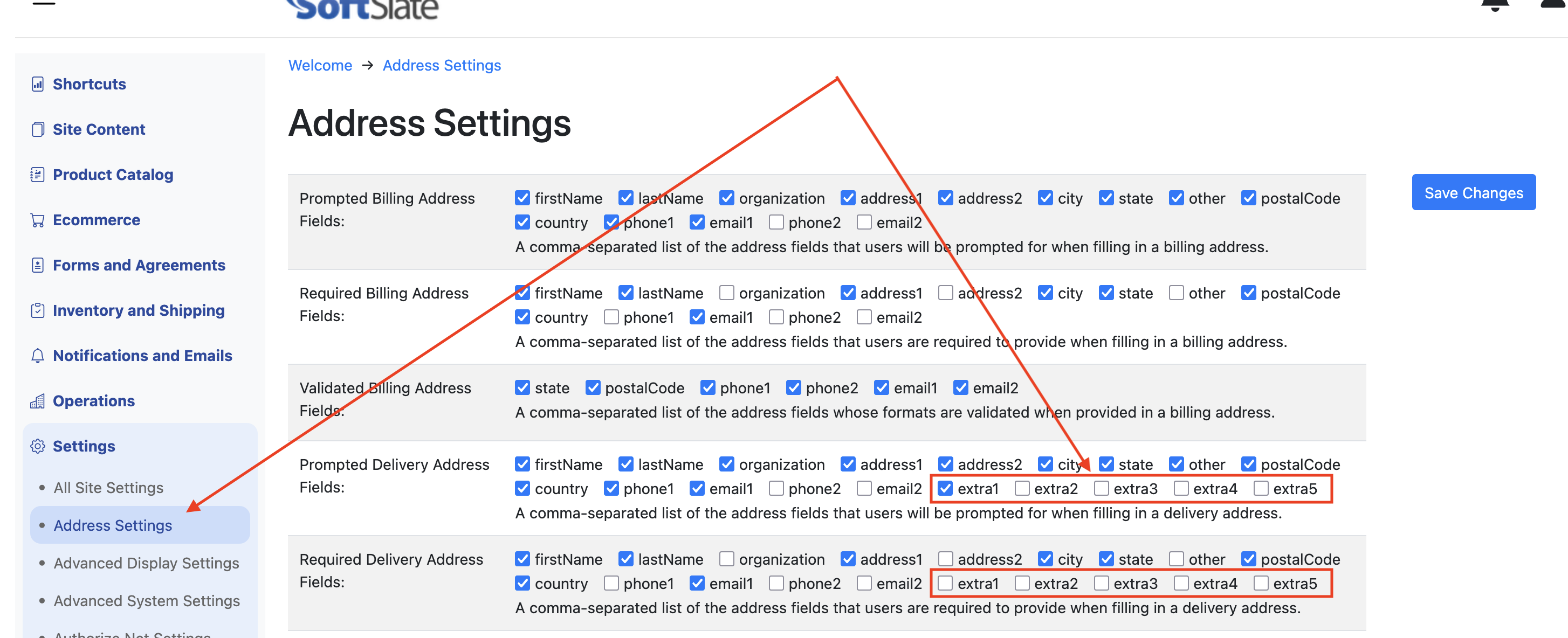 Custom Fields - SoftSlate Cloud Platform