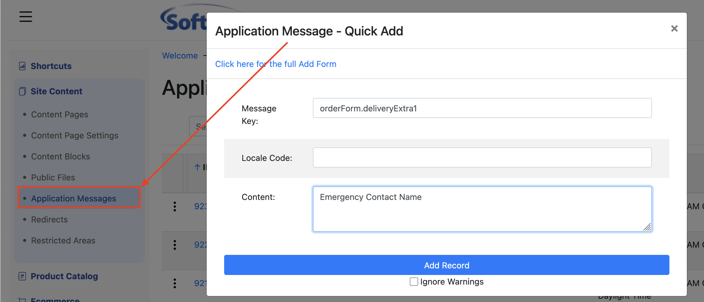 Custom Fields - SoftSlate Cloud Platform