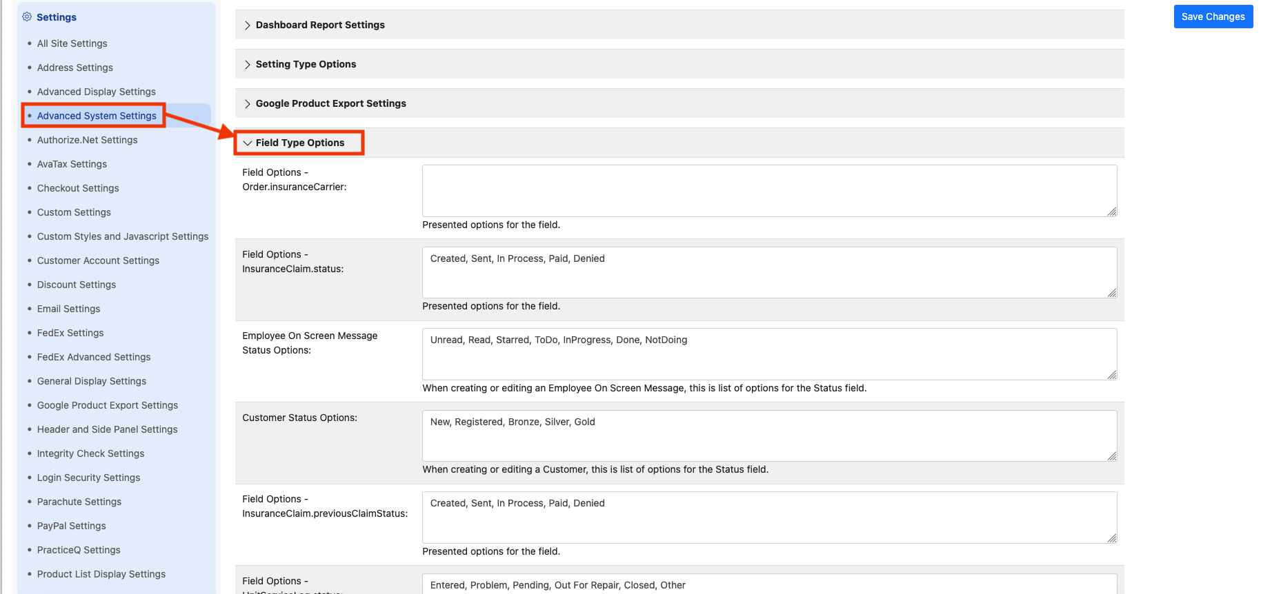 Custom Fields - SoftSlate Cloud Platform
