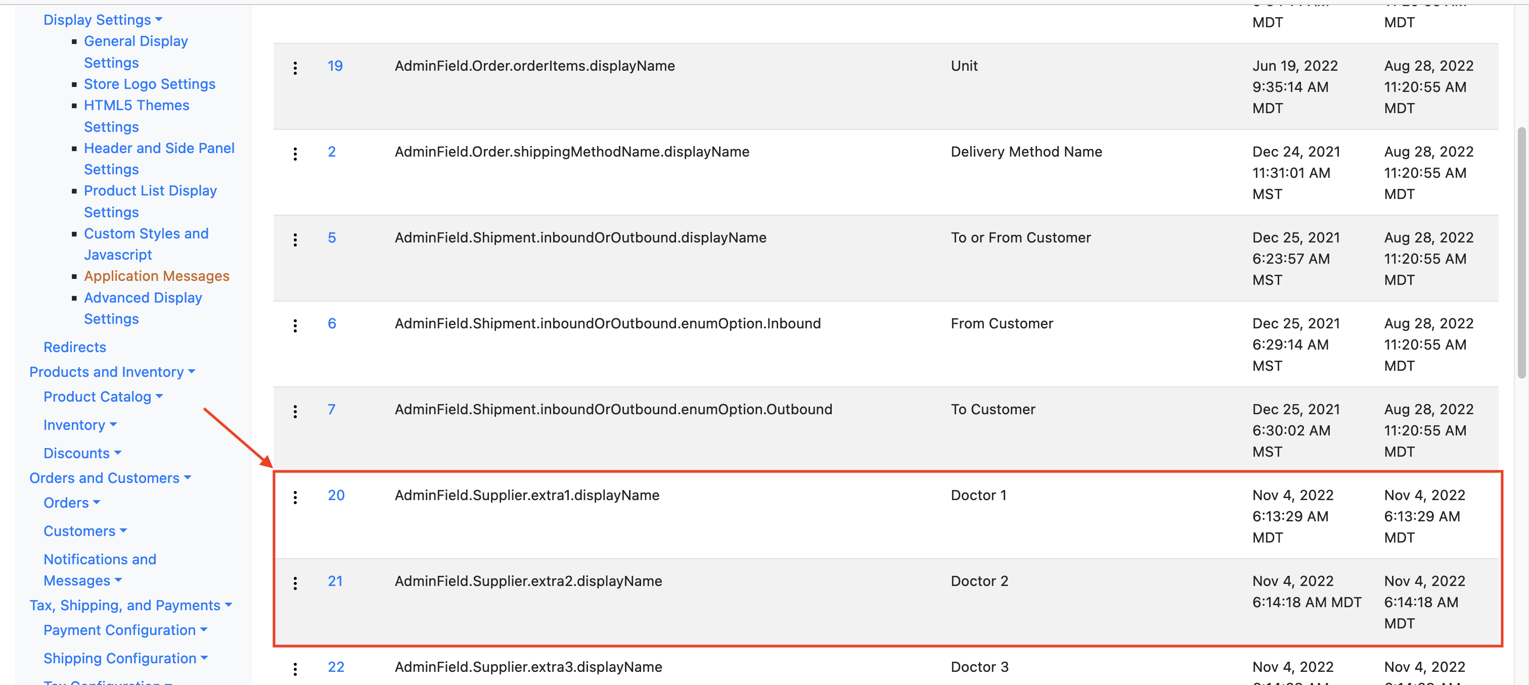 Custom Fields - SoftSlate Cloud Platform