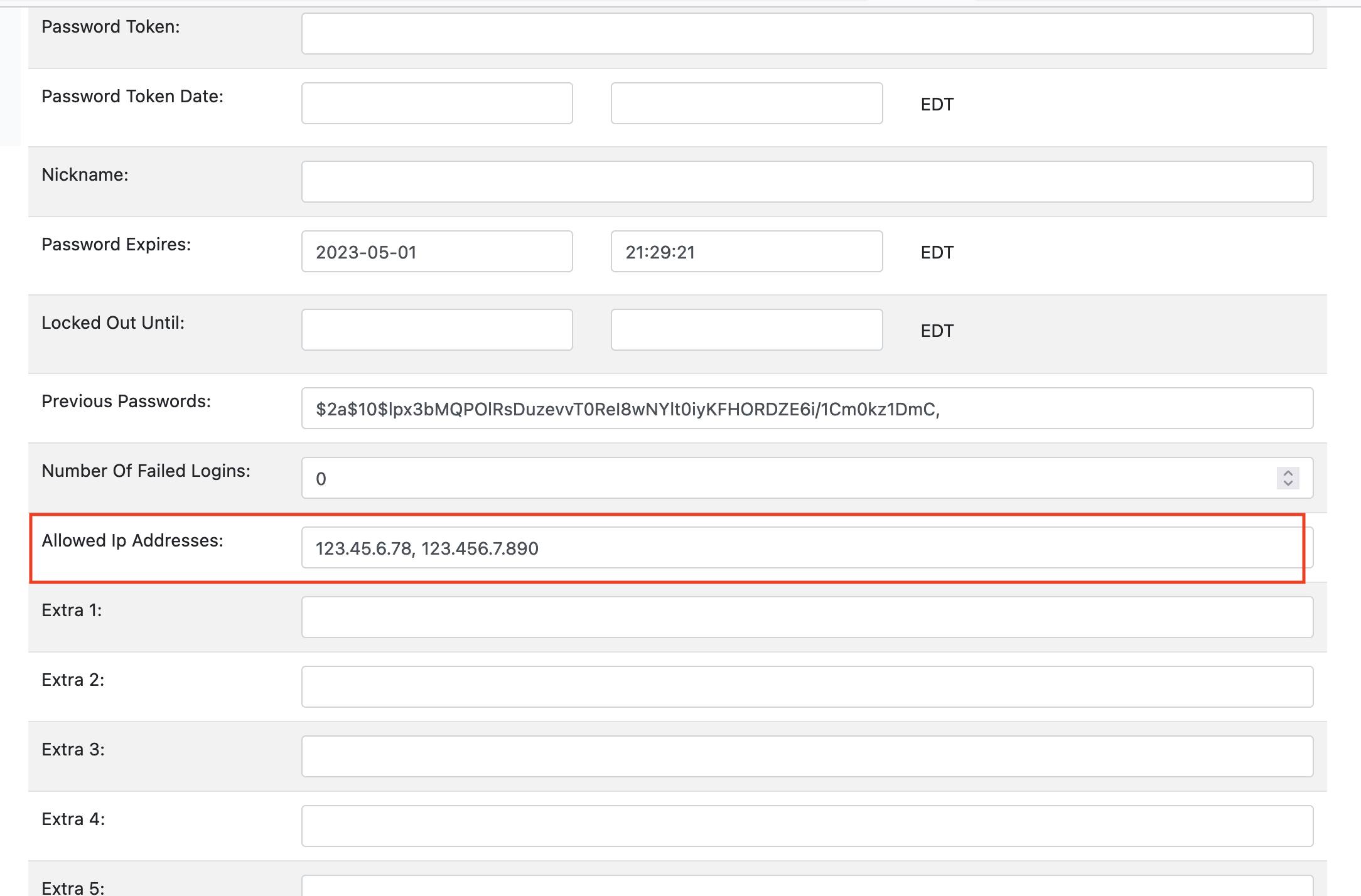 Login Security Features - SoftSlate Cloud Platform