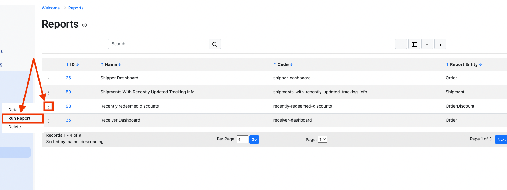 Reports Feature - SoftSlate Cloud Platform